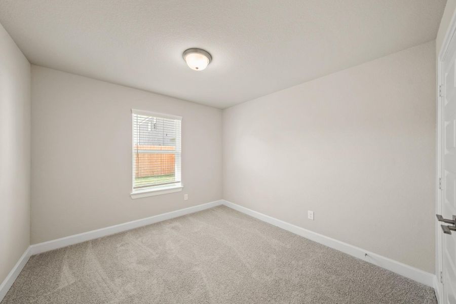 Bedroom 2 (*Photo not of actual home and used for illustration purposes only.)Charming dining area (*Photo not of actual home and used for illustration purposes only.)Lovely kitchen (*Photo not of actual home and used for illustration purposes only.)Stylish kitchen (*Photo not of actual home and used for illustration purposes only.)Serene primary suite (*Photo not of actual home and used for illustration purposes only.)Primary bath with dual sinks, tub, and separate shower (*Photo not of