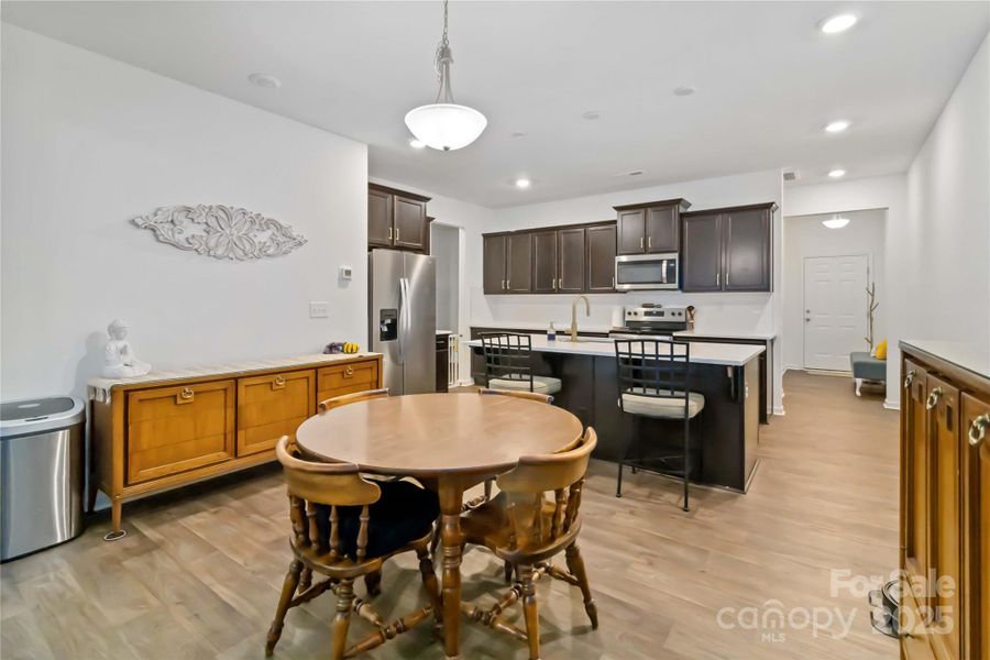Furnished interior view inside a new home in , York (Image 11).