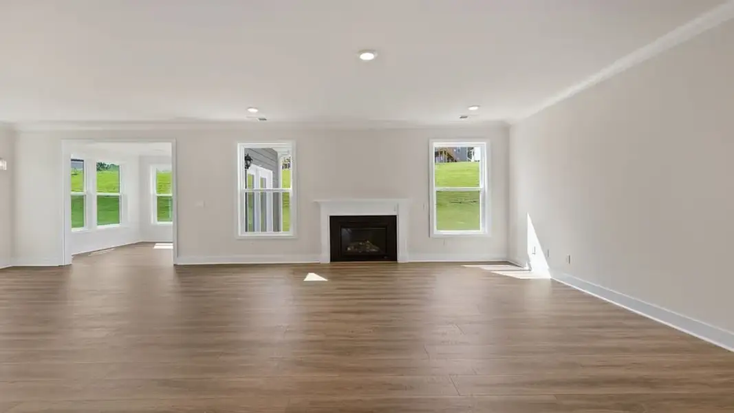 Spacious, unfurnished interior of a new home in Spring Ridge Reserve, Anderson (Image 18). Spacious, unfurnished interior of a new home in Spring Ridge Reserve, Anderson (Image 18).