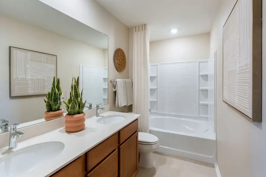 Representative furnished interior of a home built from the 1361 Modeled by KB Home in Sunset Oaks, Maxwell (Image 10).
