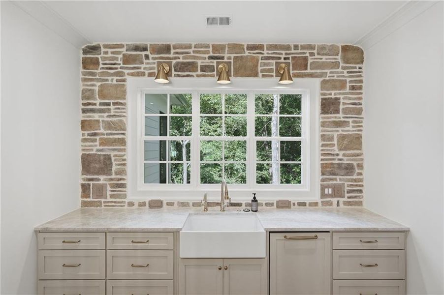 Furnished interior view inside a new home in , Dawsonville (Image 6).
