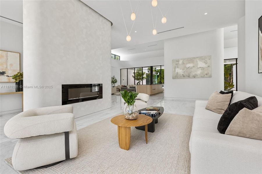 Furnished interior view inside a new home in , Southwest Ranches (Image 8).