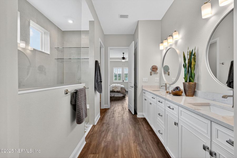 Furnished interior view inside a new home in , St. Johns (Image 40). Furnished interior view inside a new home in , St. Johns (Image 40).