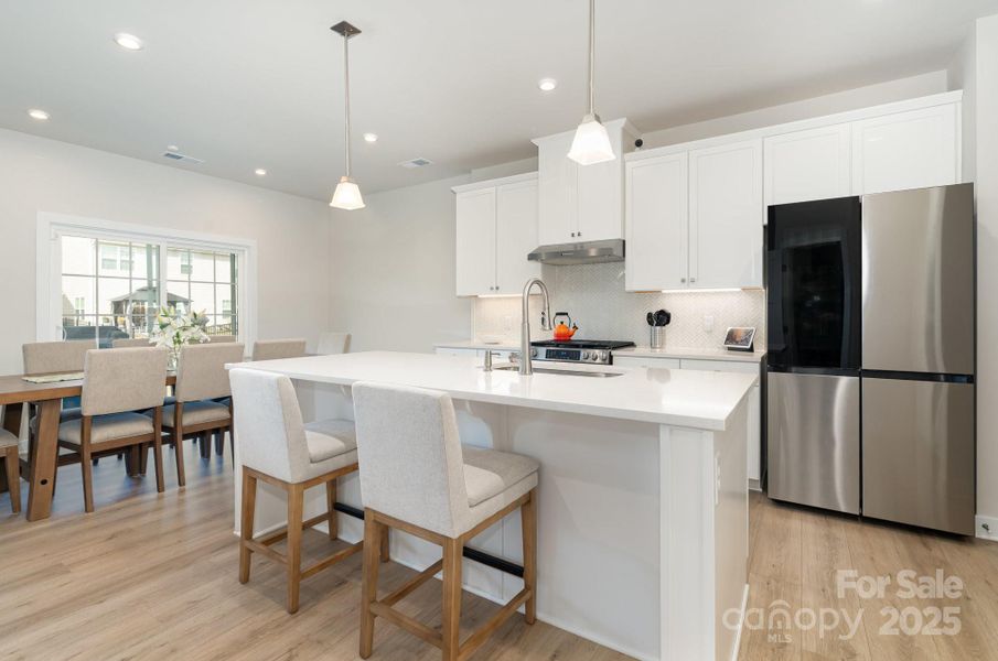 Furnished interior view inside a new home in , Monroe (Image 16).