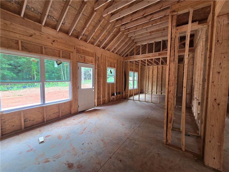 In-progress construction of a new home in , Lavonia, GA (Image 4). In-progress construction of a new home in , Lavonia, GA (Image 4).