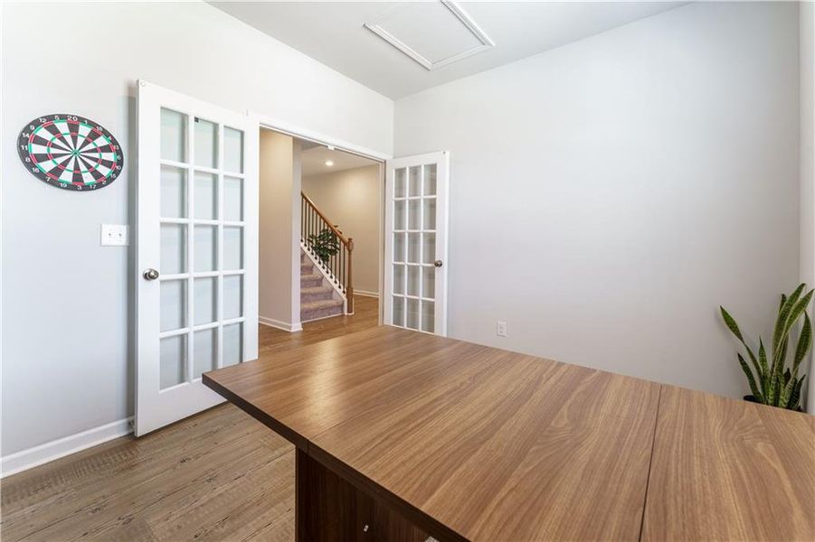 Furnished interior view inside a new home in Kingsley Creek, Lithonia (Image 5).