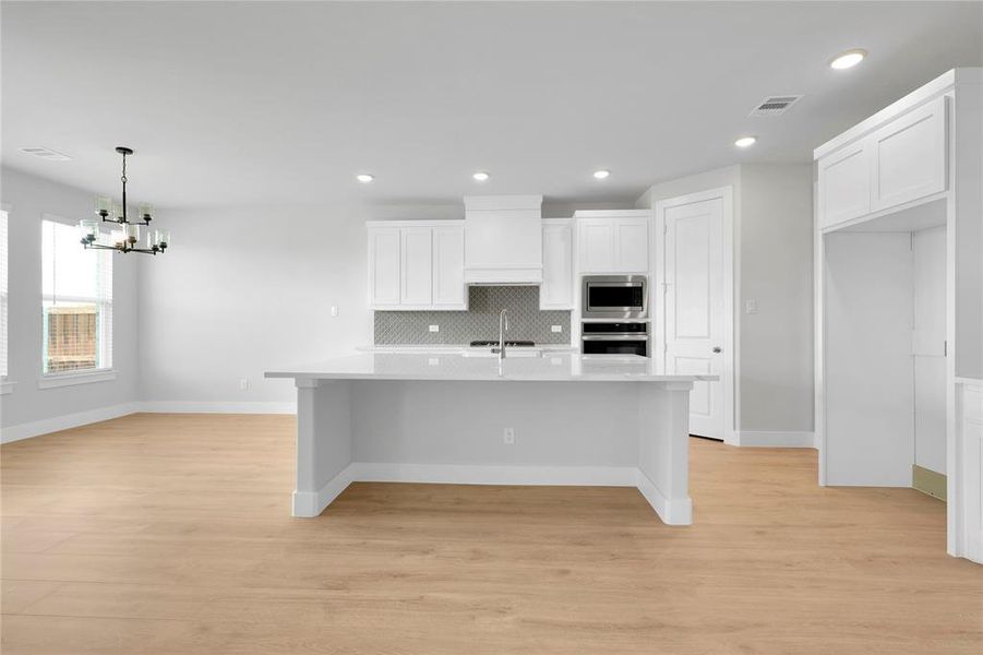 Furnished interior view inside a new home in Polo Ridge, Forney (Image 29).