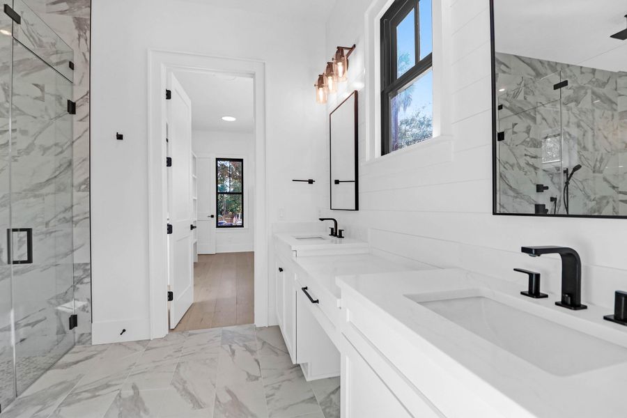 Furnished interior view inside a new home in , Awendaw (Image 10).