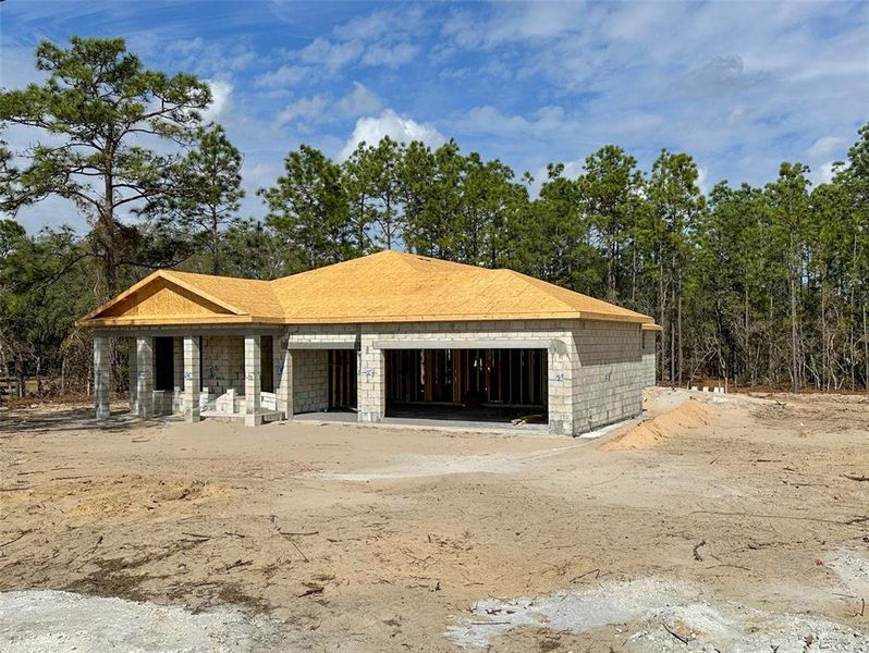 In-progress construction of a new home in , Beverly Hills, FL (Image 3). In-progress construction of a new home in , Beverly Hills, FL (Image 3).