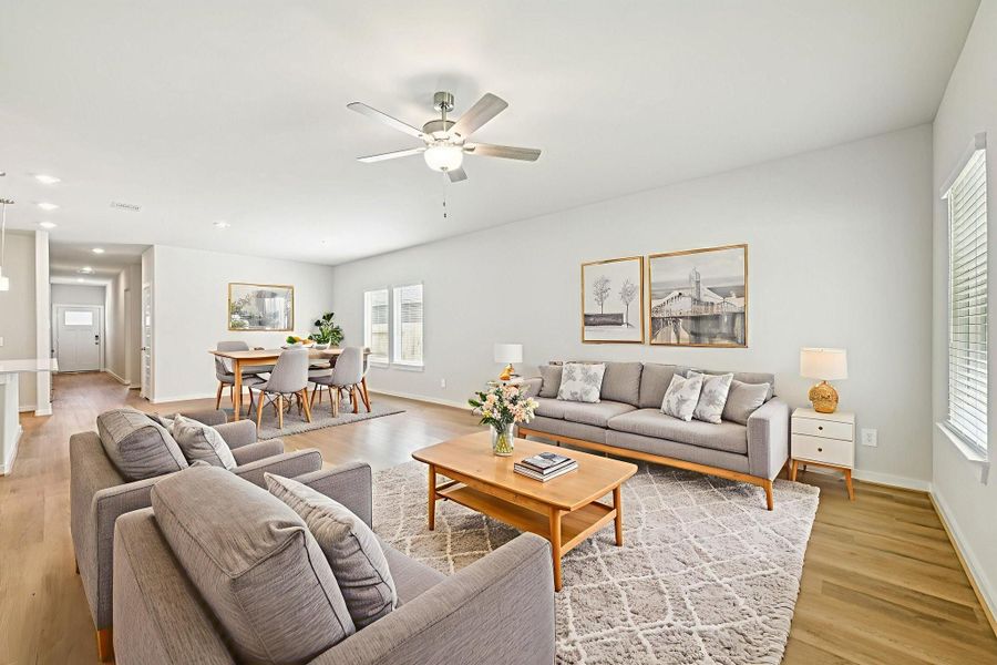 Photo is not of the actual home, but is an inspirational photo of builder’s model home and may depict options, furnishings, and/or decorator features that are not included.