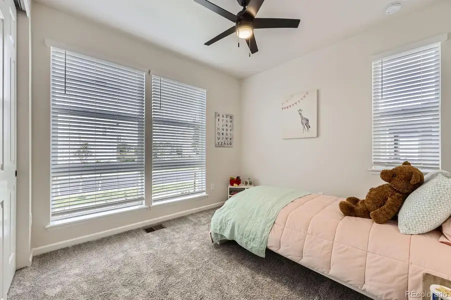 Furnished interior view inside a new home in Haskins Station, Arvada (Image 11).