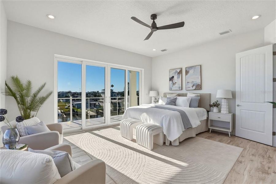 Furnished interior view inside a new home in , Madeira Beach (Image 8).