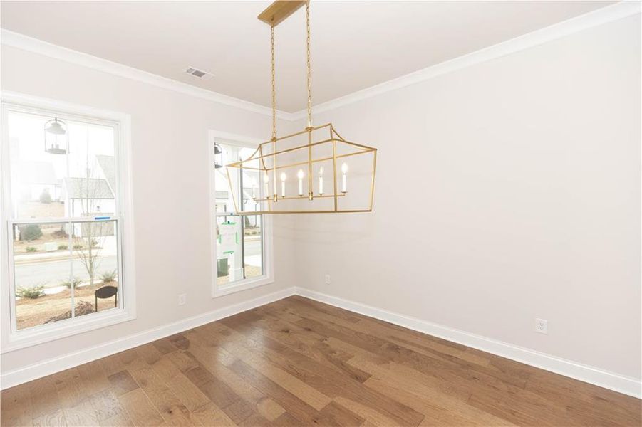 Spacious, unfurnished interior of a new home in Evanshire Single Family, Duluth (Image 19).