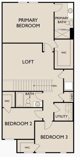 2D floor plan layout of this home in Kendall Grove, McDonough, GA (Image 3). 2D floor plan layout of this home in Kendall Grove, McDonough, GA (Image 3).