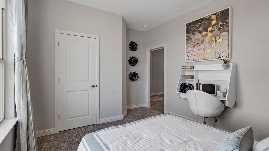 Furnished interior view inside a new home in Morningstar, Aledo (Image 37).