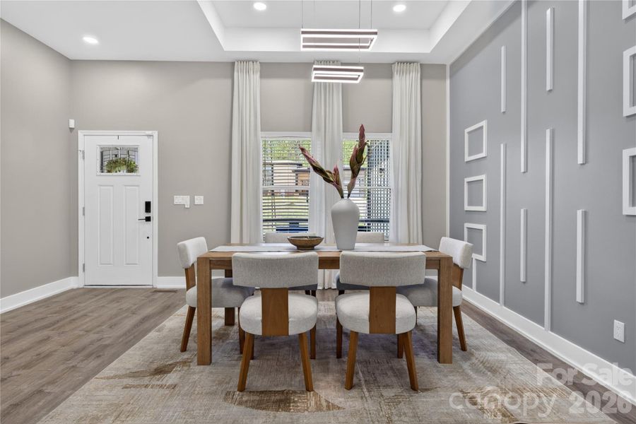 Furnished interior view inside a new home in , Bessemer City (Image 30).