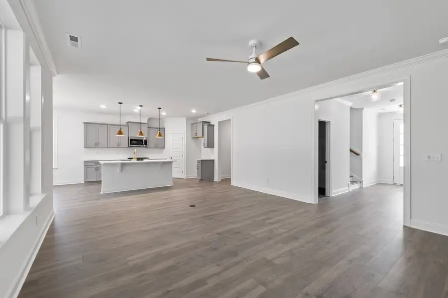 Representative unfurnished interior of a home built from the The Chandler by RobuckHomes in Baylee Ridge, Selma (Image 92). Representative unfurnished interior of a home built from the The Chandler by RobuckHomes in Baylee Ridge, Selma (Image 92).