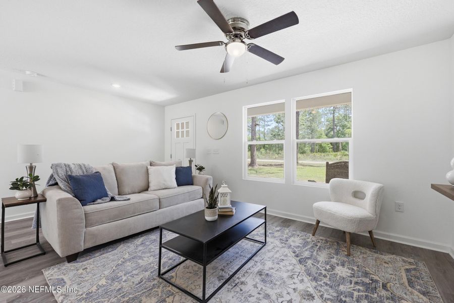 Furnished interior view inside a new home in , Hastings (Image 8).