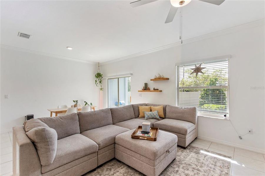 Furnished interior view inside a new home in , Land O' Lakes (Image 15). Furnished interior view inside a new home in , Land O' Lakes (Image 15).