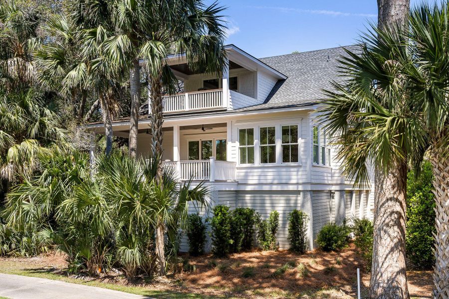 Front exterior of a new home in , Johns Island, SC, highlighting curb appeal (Image 18).