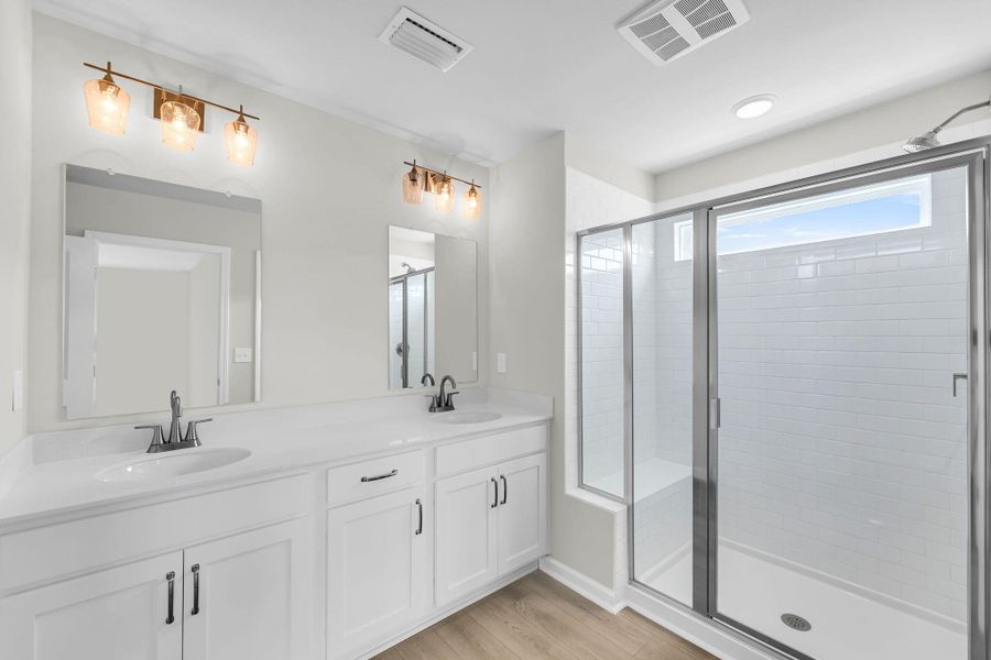 Furnished interior view inside a new home in , Ravenel (Image 8).