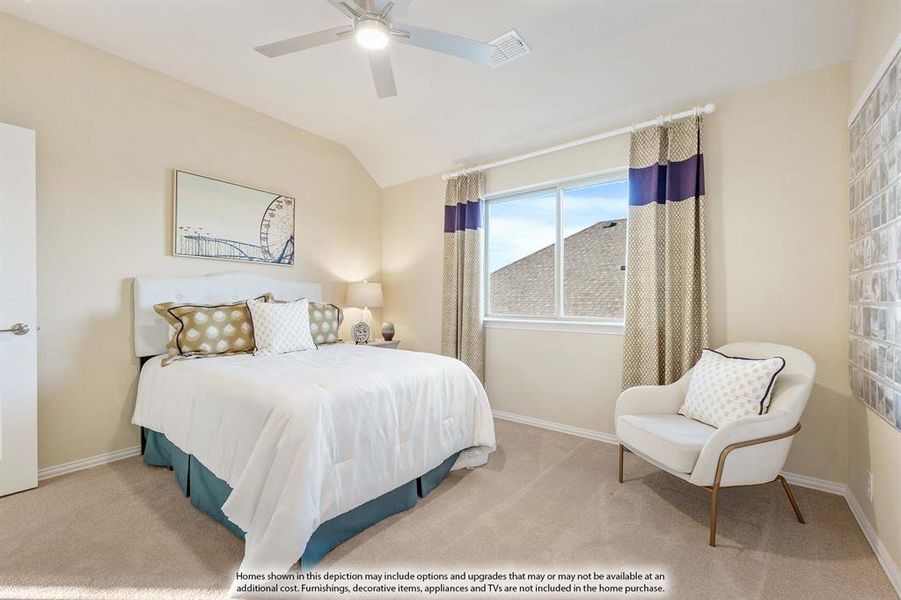 Furnished interior view inside a new home in ArrowBrooke, Aubrey (Image 4).