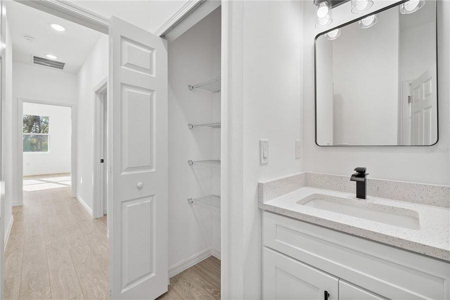 Furnished interior view inside a new home in , Poinciana (Image 10).