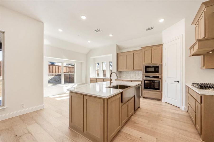 Furnished interior view inside a new home in Windsong Ranch, Prosper (Image 8).