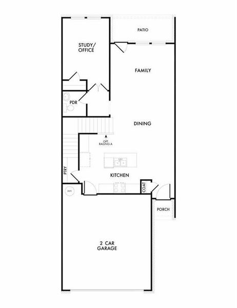 2D floor plan layout of this home in , Mansfield, TX (Image 5).