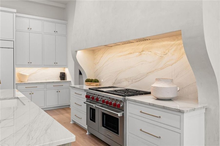 Furnished interior view inside a new home in , Brookhaven (Image 16).