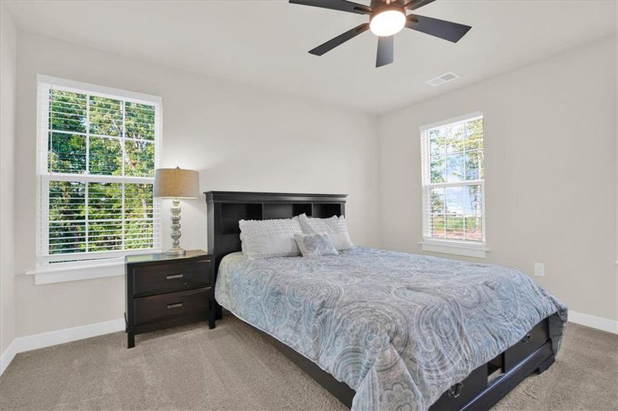 Furnished interior view inside a new home in , Fayetteville (Image 82).