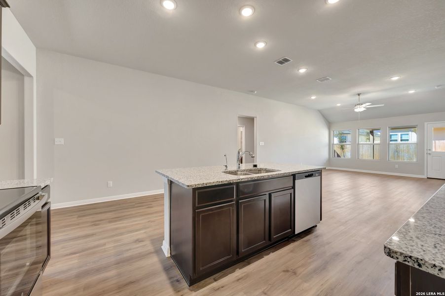 Furnished interior view inside a new home in Paloma Park, Converse (Image 12).