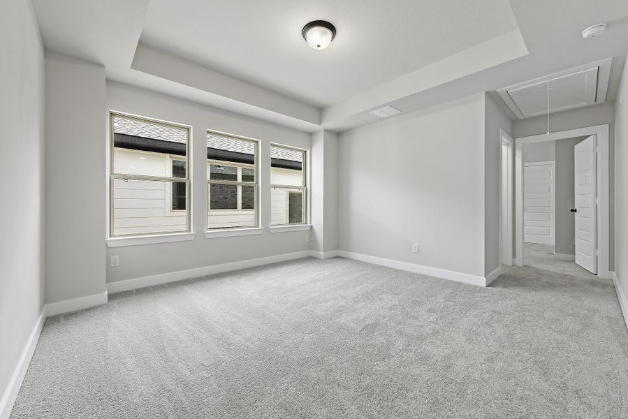 Spacious, unfurnished interior of a new home in The Trails, New Caney (Image 19).