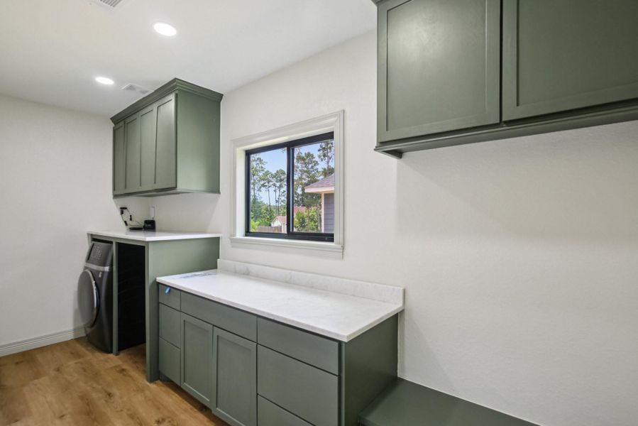 Furnished interior view inside a new home in , Willis (Image 4).