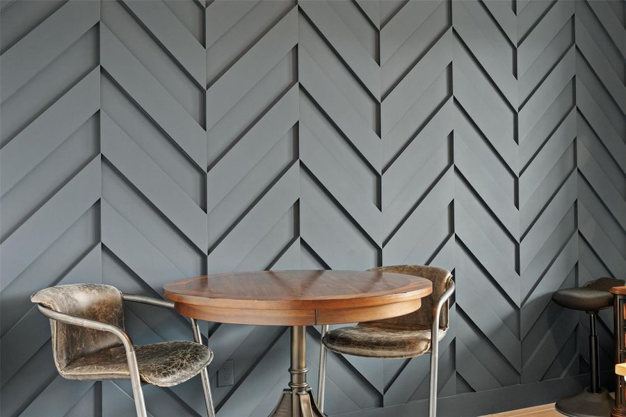 View of dining space