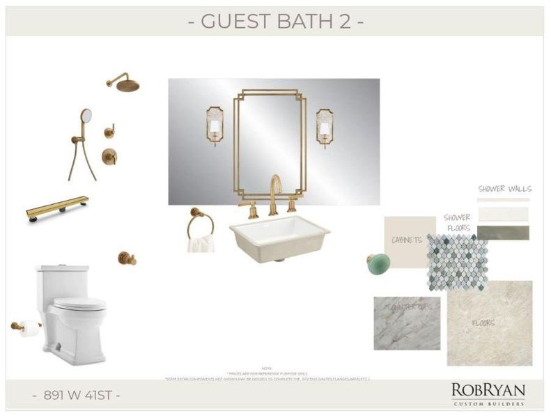 Guest Bath 2 Selections