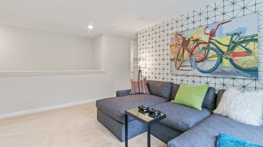 Furnished interior view inside a new home in Bryson Park, Lexington (Image 20).