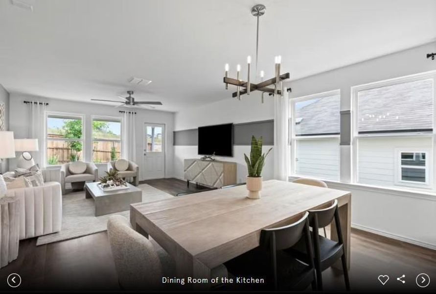 Interior photos- Photo of Centex model home with same floor plan, not of actual home listed.