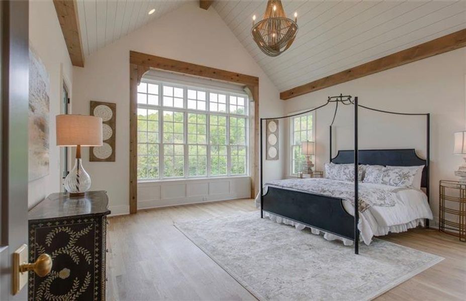 Furnished interior view inside a new home in , Canton (Image 6).