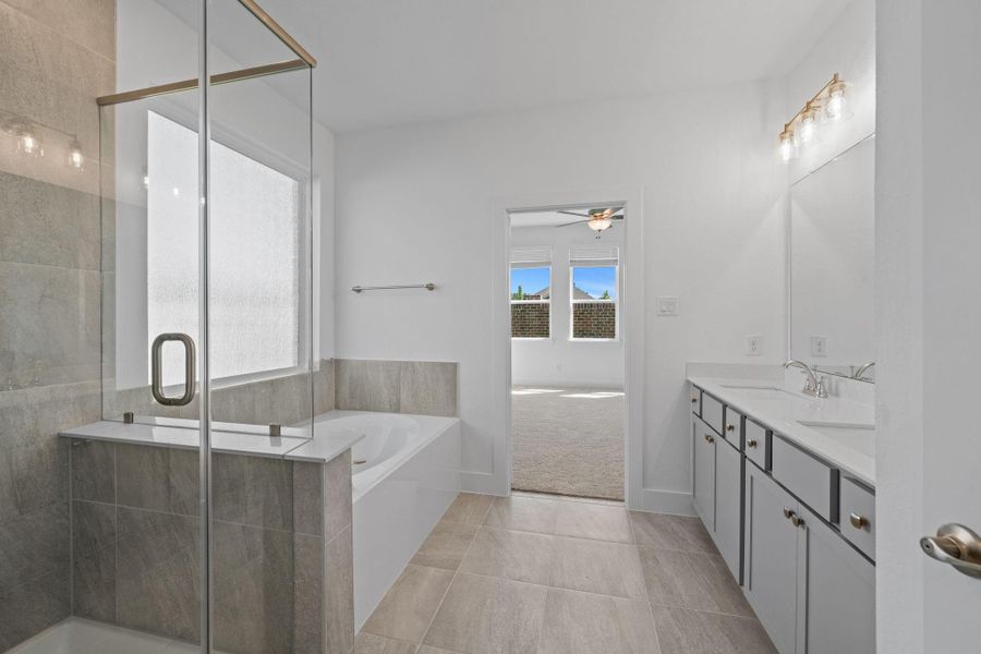 Furnished interior view inside a new home in Emory Glen, Magnolia (Image 17).