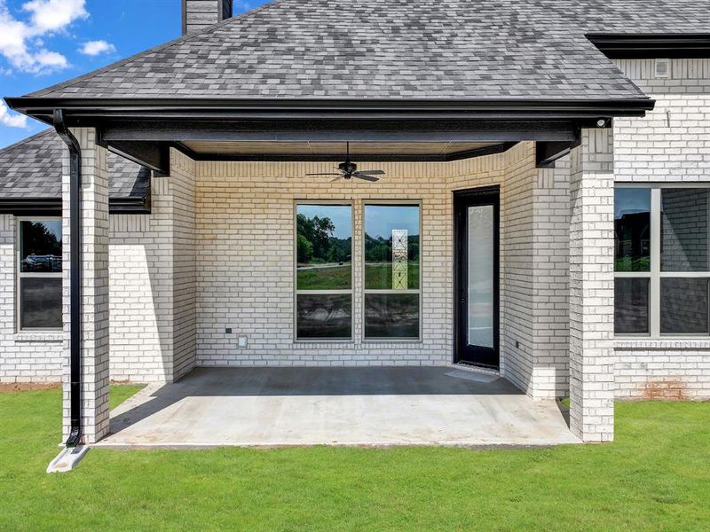 Front exterior of a new home in , Azle, TX, highlighting curb appeal (Image 24). Front exterior of a new home in , Azle, TX, highlighting curb appeal (Image 24).