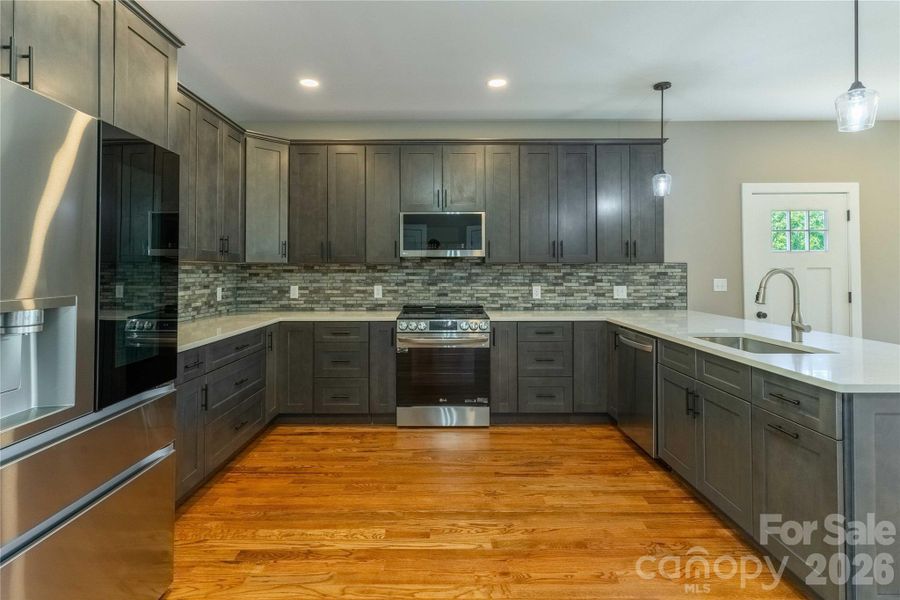 Furnished interior view inside a new home in , Asheville (Image 8).