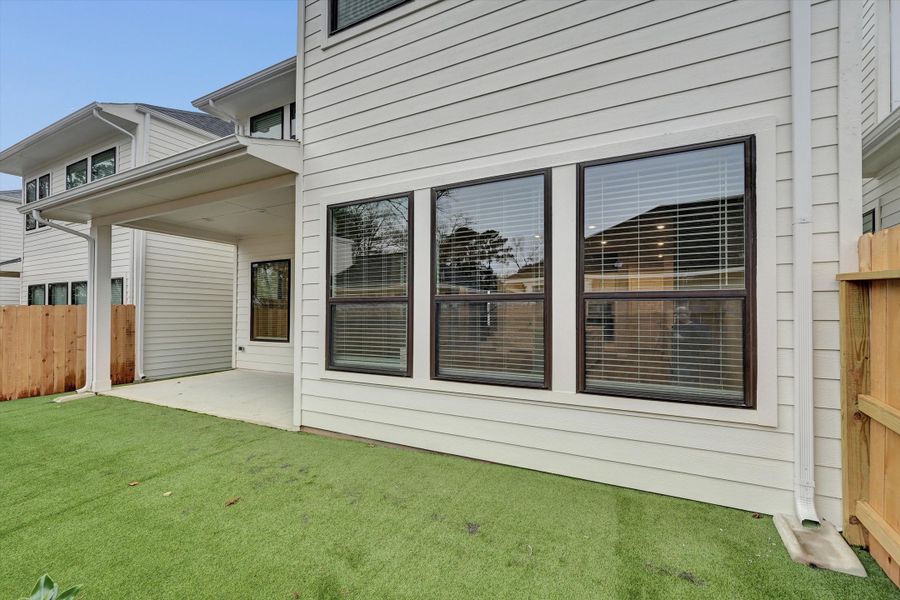 Exterior details and patio area of a home in Summer Place  35', Montgomery (Image 3).