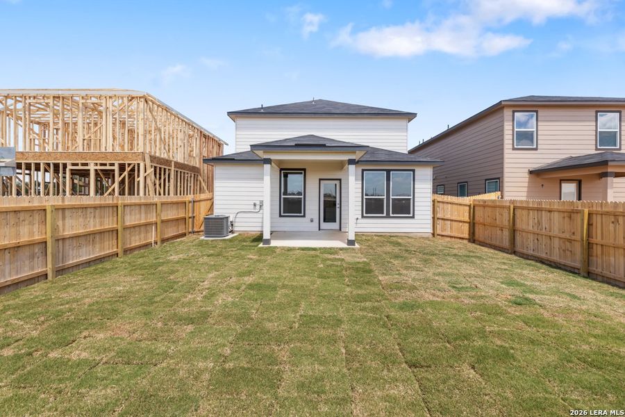 Exterior details and patio area of a home in The Granary - Heritage Collection, San Antonio (Image 4).