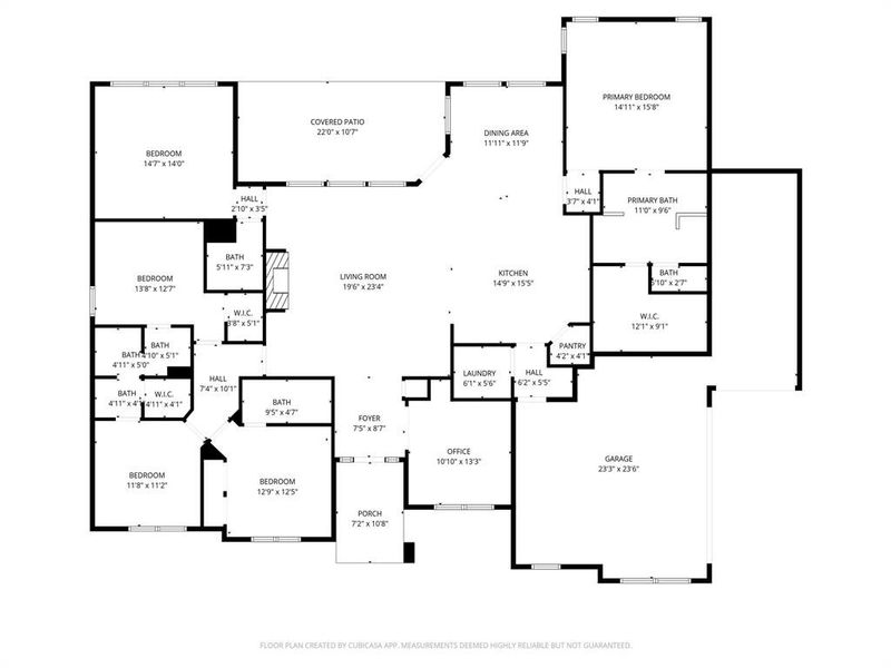 2D floor plan layout of this home in , Mesquite, TX (Image 5).