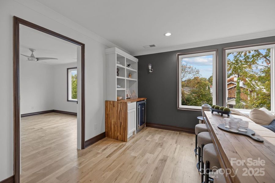 Furnished interior view inside a new home in , Charlotte (Image 6). Furnished interior view inside a new home in , Charlotte (Image 6).