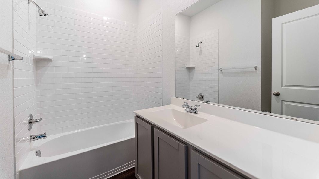 Furnished interior view inside a new home in Brooklands, Hutto (Image 3).