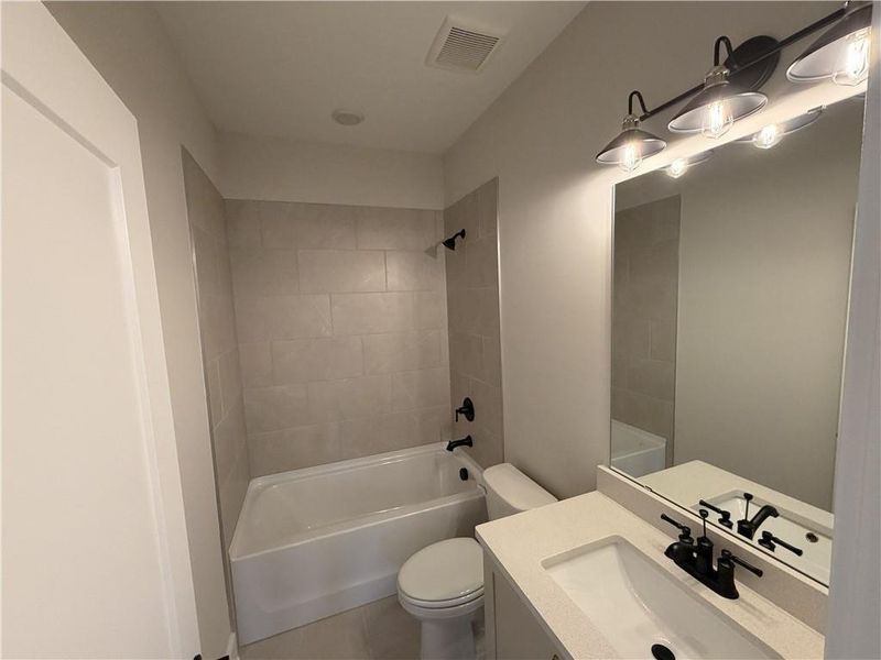 Furnished interior view inside a new home in Havencroft, Woodstock (Image 10).