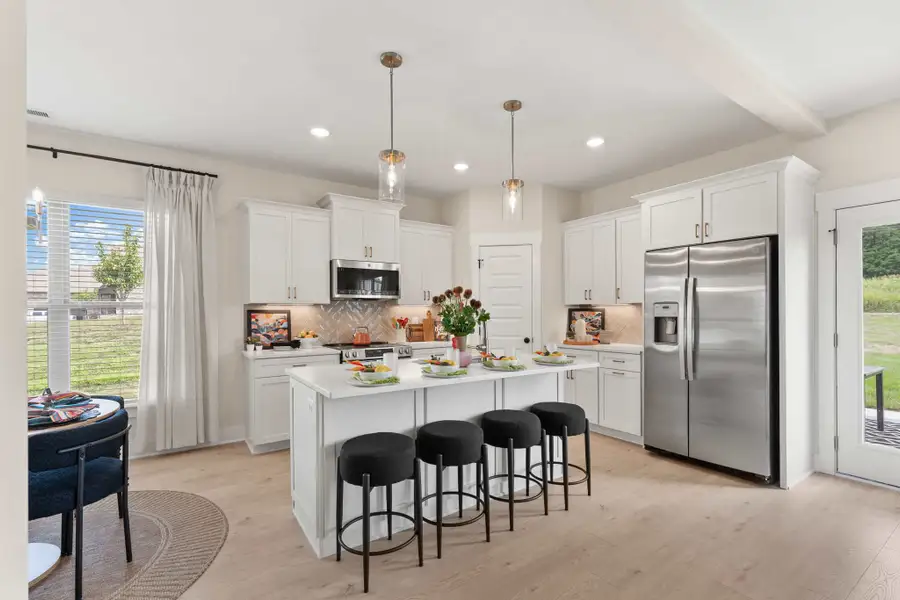 Furnished interior view inside a new home in , Gallatin (Image 4).