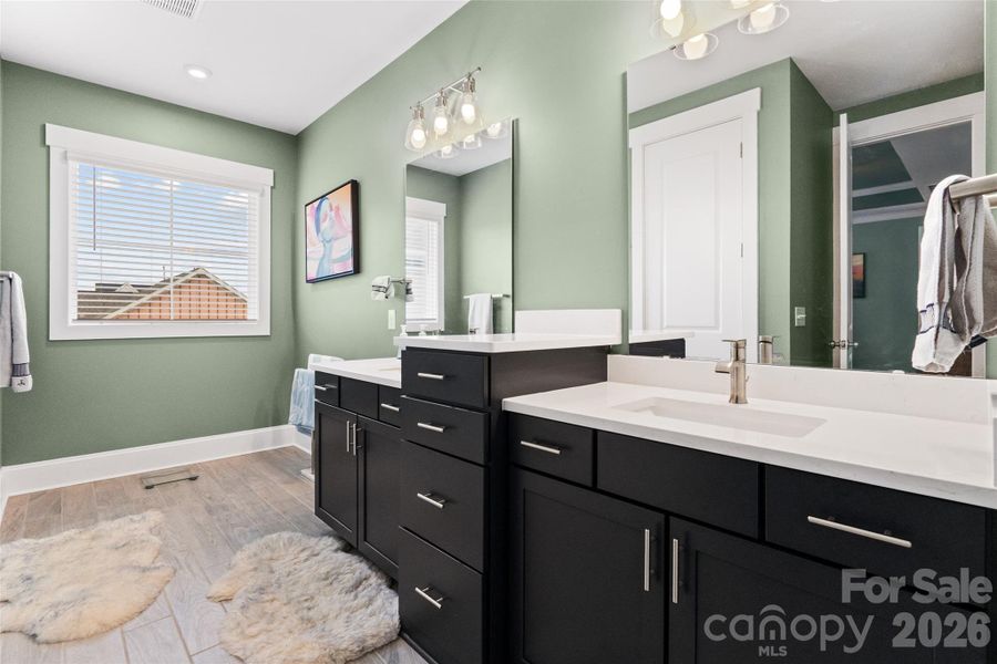 Furnished interior view inside a new home in Riverwalk, Rock Hill (Image 36).